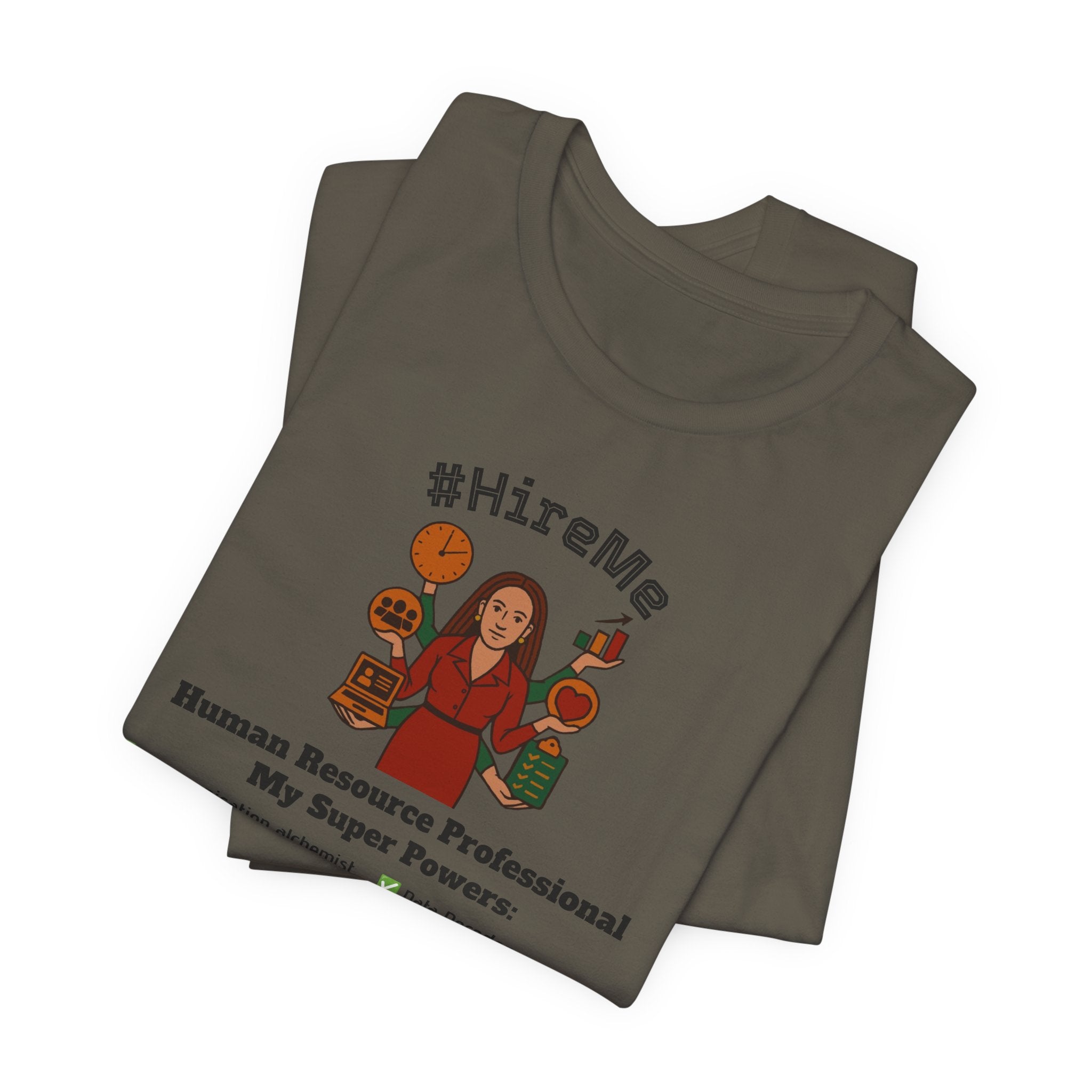 Short Sleeve Conversation Tee (#HireMe-W)
