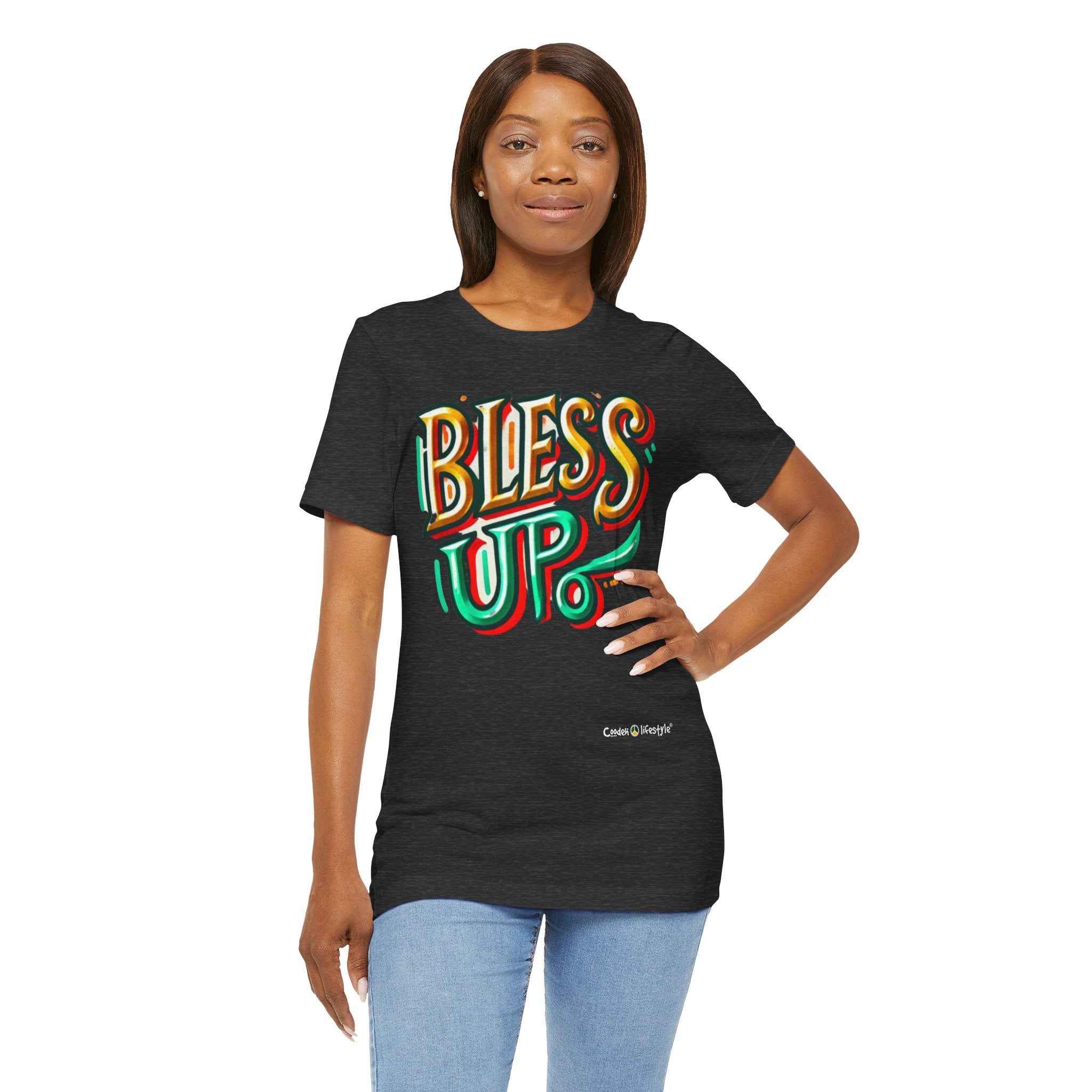 Unisex Jersey Short Sleeve Tee (Bless-Up)