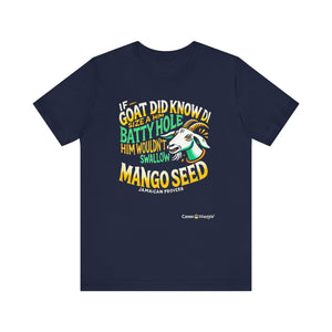 Unisex Jersey Short Sleeve Tee (Goat-Mango)