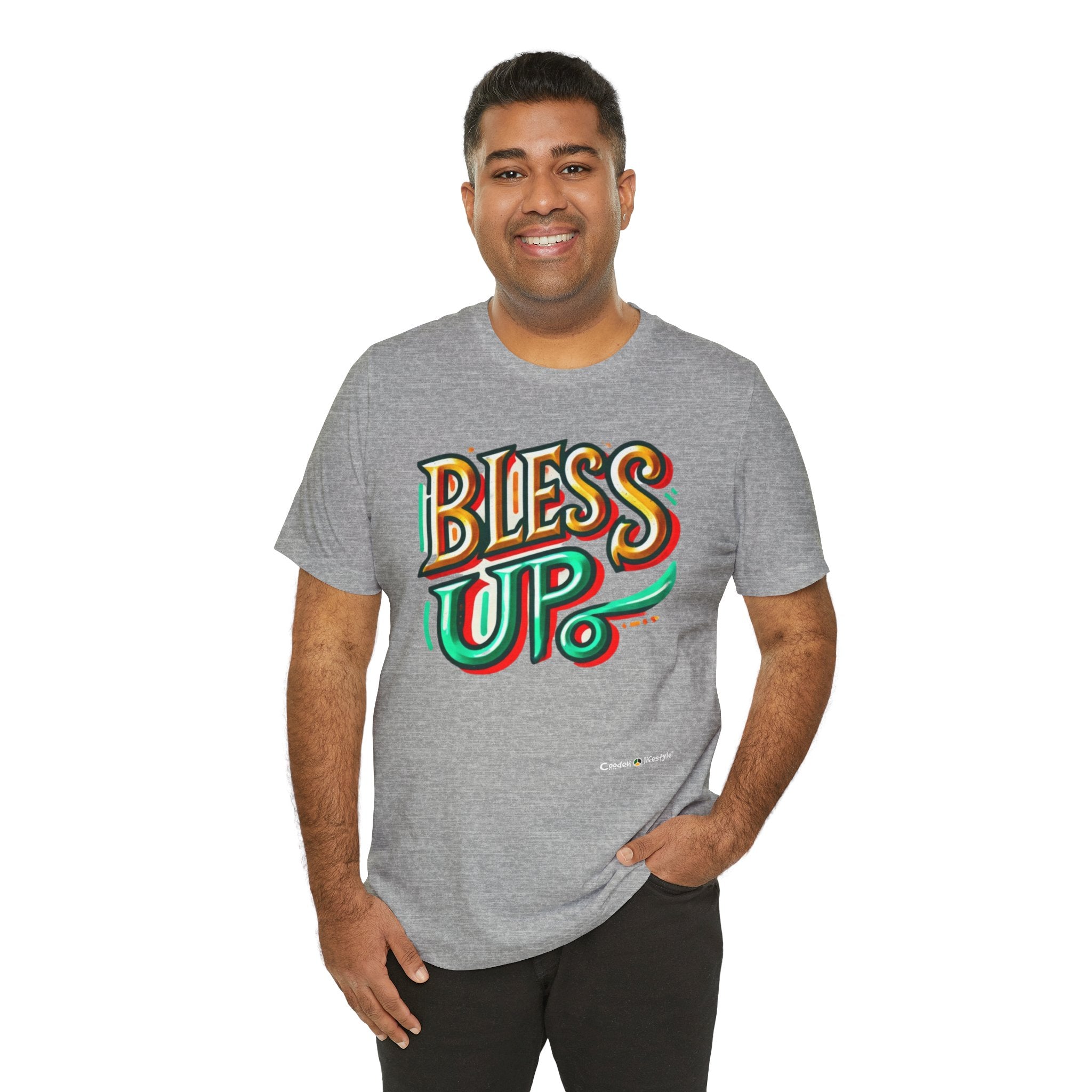 Unisex Jersey Short Sleeve Tee (Bless-Up)