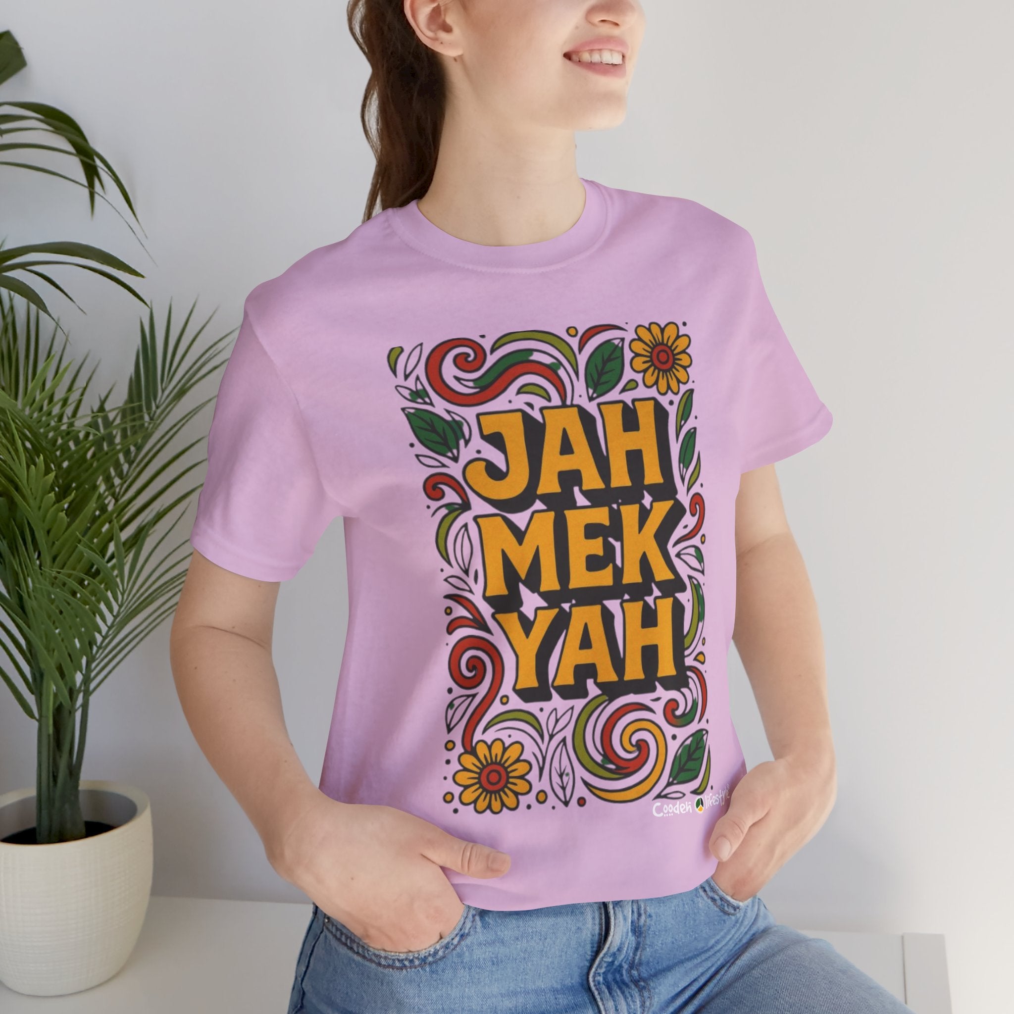 Unisex Jersey Short Sleeve Tee (Jah-Mek-Yah)