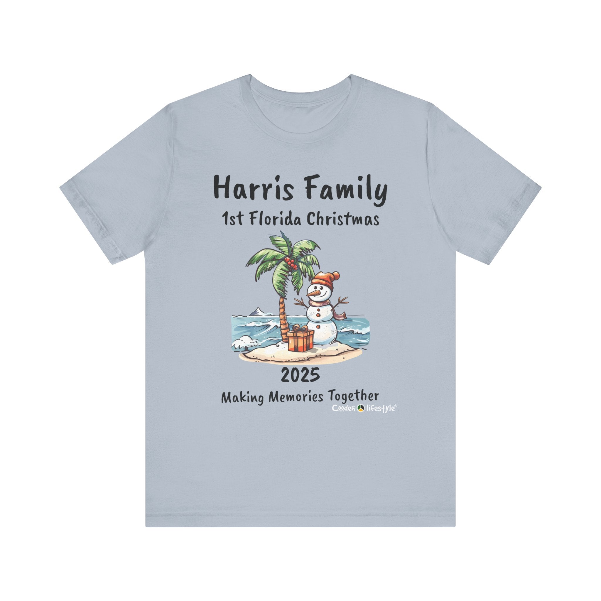 Unisex Jersey Short Sleeve Tee (Family Christmas)