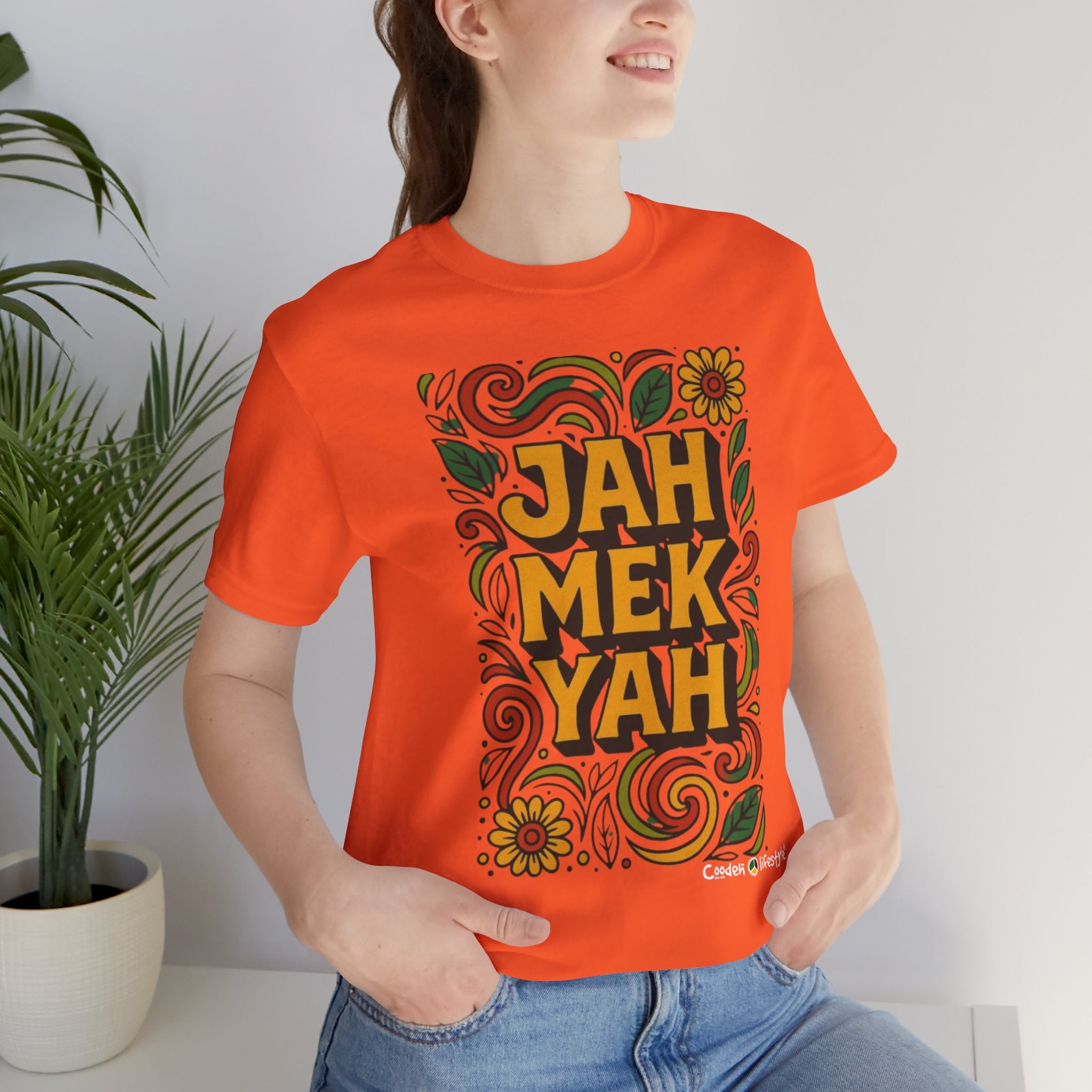 Unisex Jersey Short Sleeve Tee (Jah-Mek-Yah)