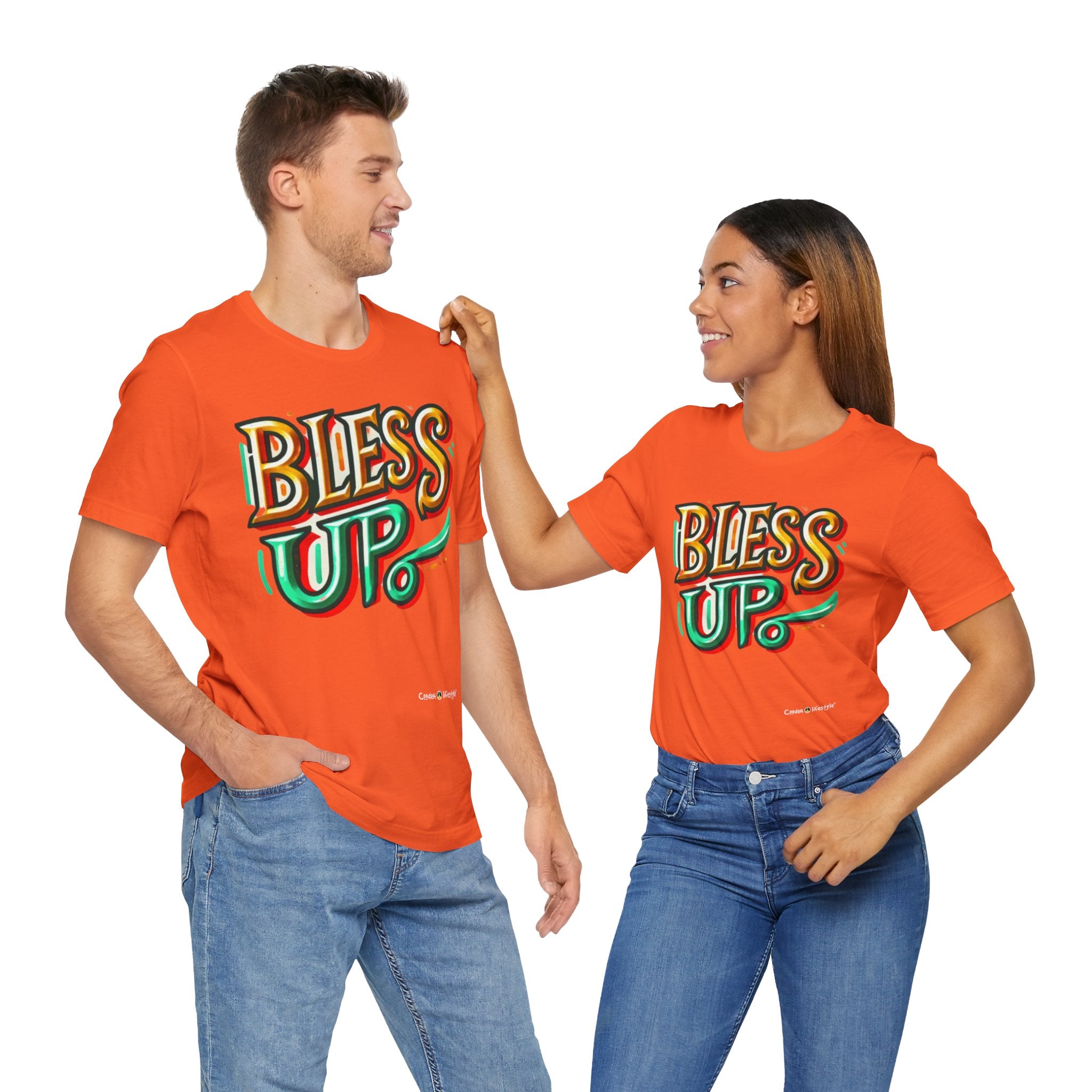 Unisex Jersey Short Sleeve Tee (Bless-Up)