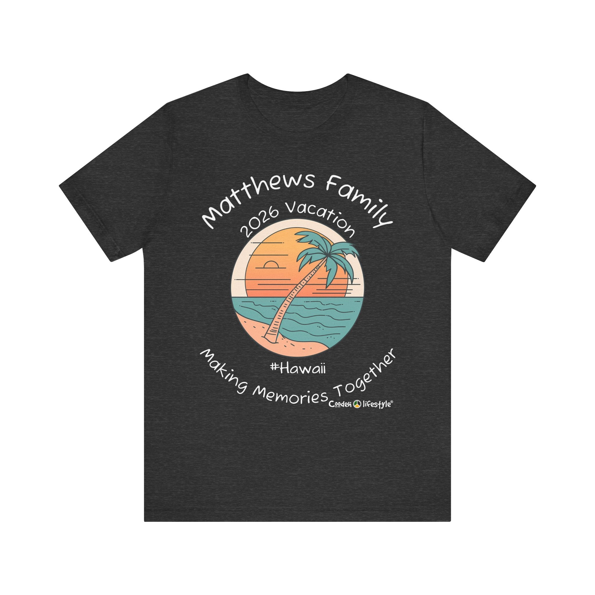 Unisex Jersey Short Sleeve Tee (Family Vacation)