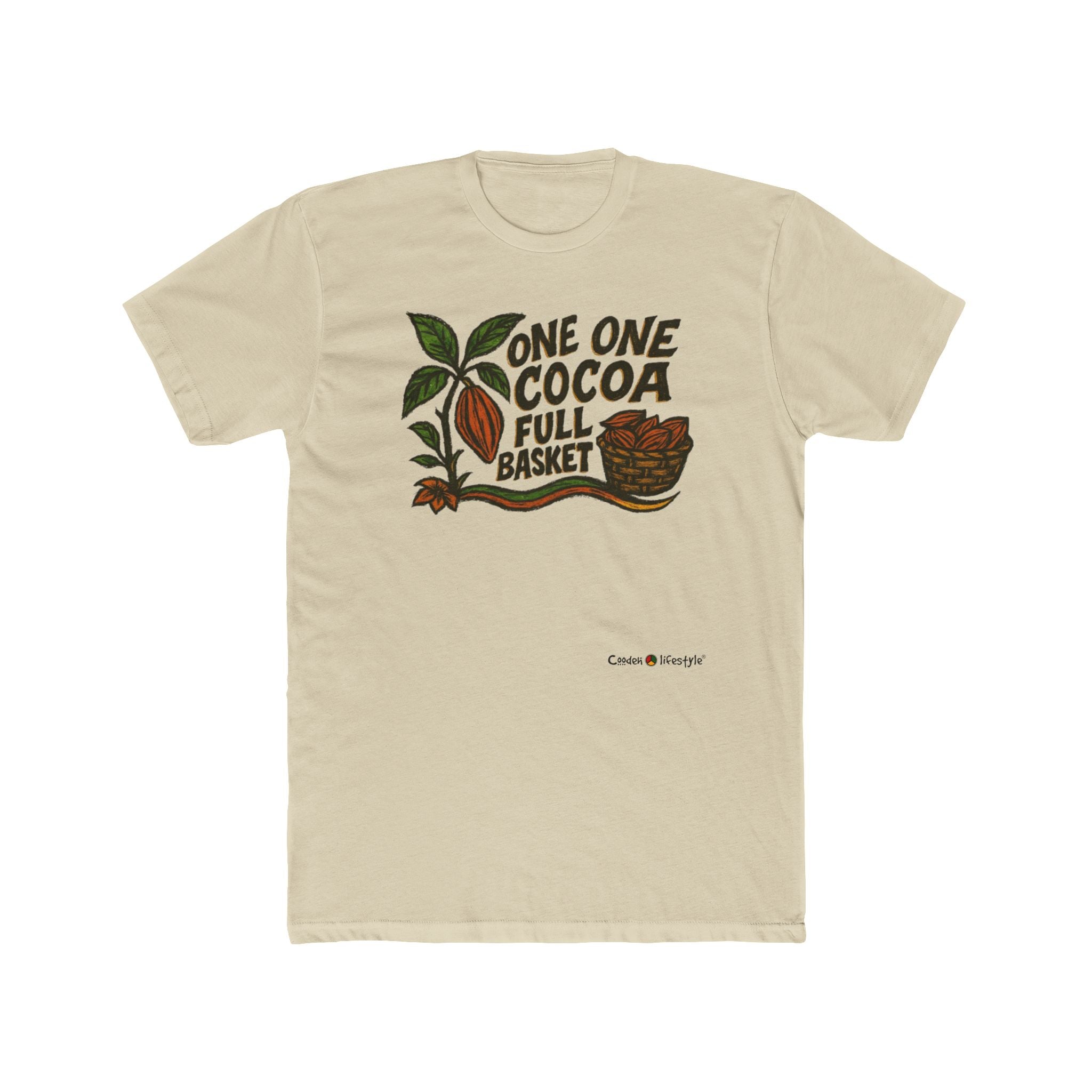 Cotton Crew T-Shirt (Cocoa)