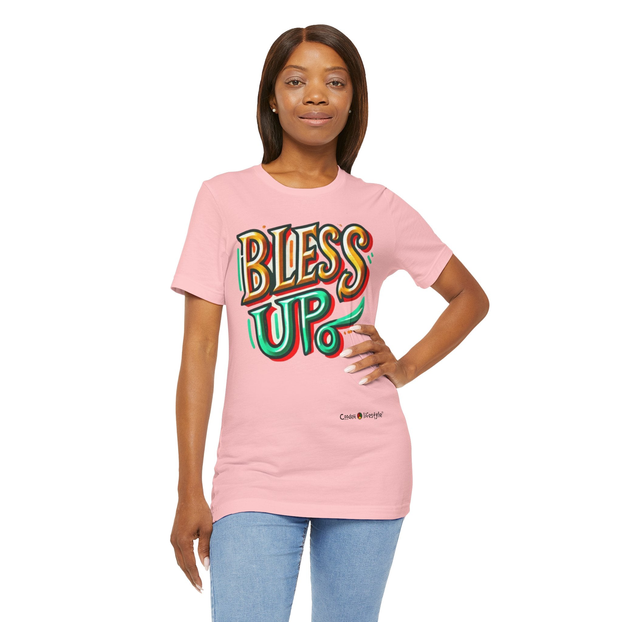 Unisex Jersey Short Sleeve Tee (Bless-Up)