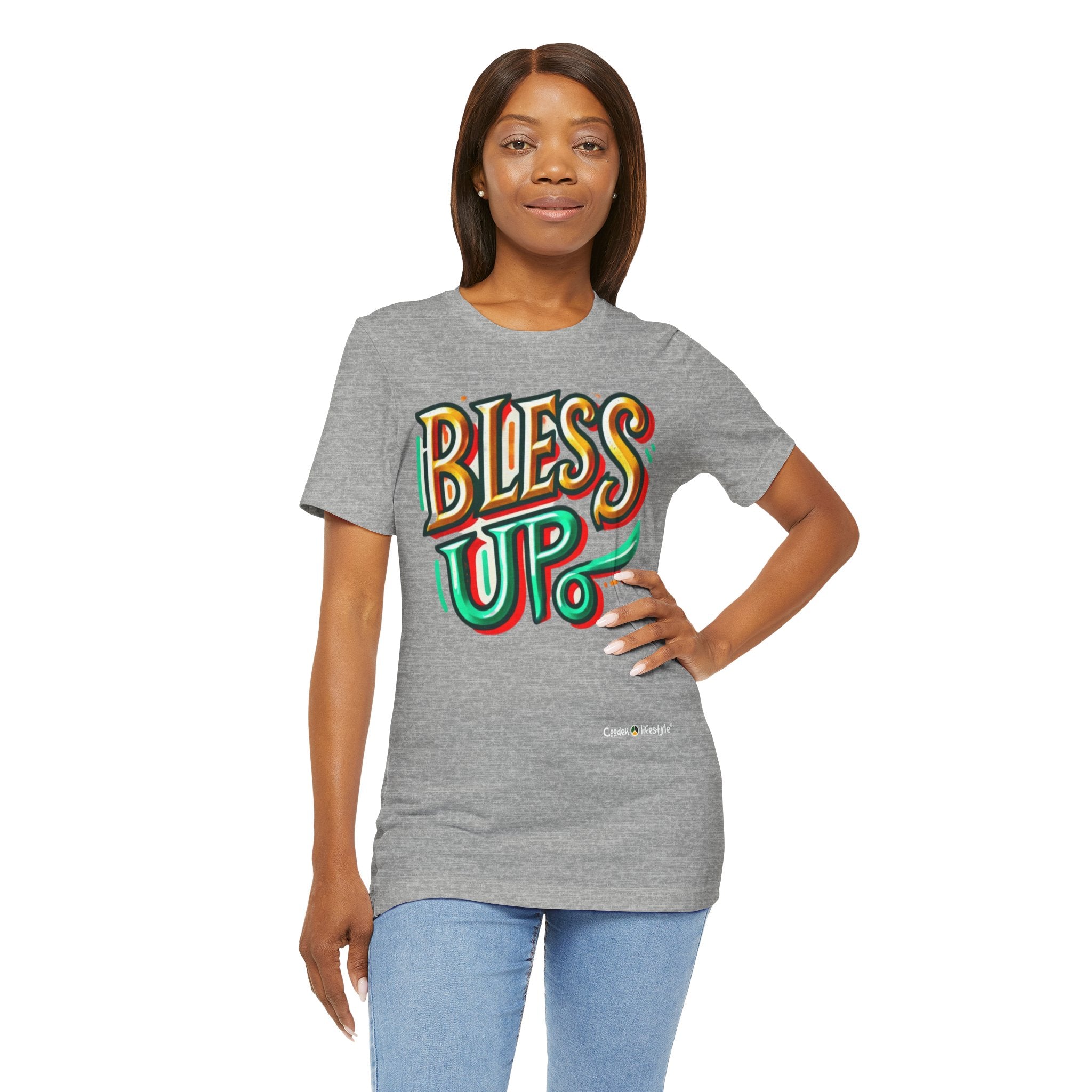Unisex Jersey Short Sleeve Tee (Bless-Up)