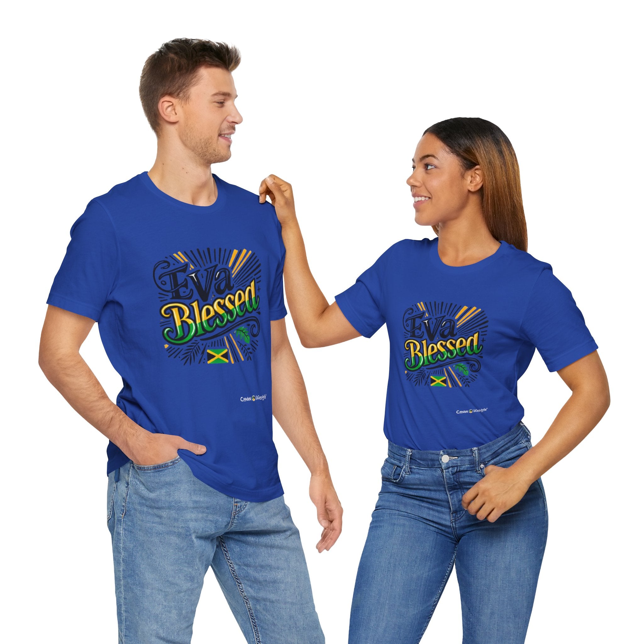 Unisex Jersey Short Sleeve Tee (Ev-Bless)