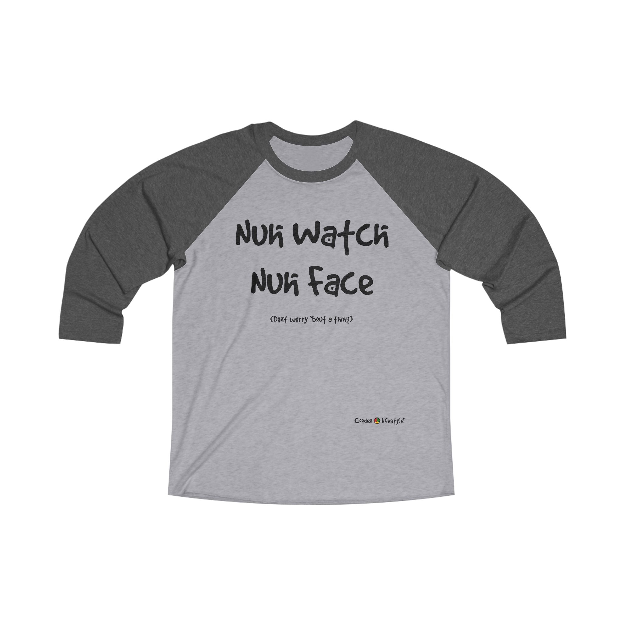Unisex Tri-Blend 3/4 Raglan Tee (NWNF)