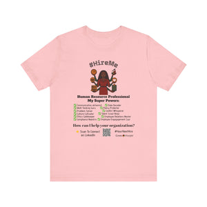 Short Sleeve Conversation Tee (#HireMe)