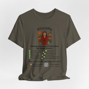 Short Sleeve Conversation Tee (#HireMe-W)