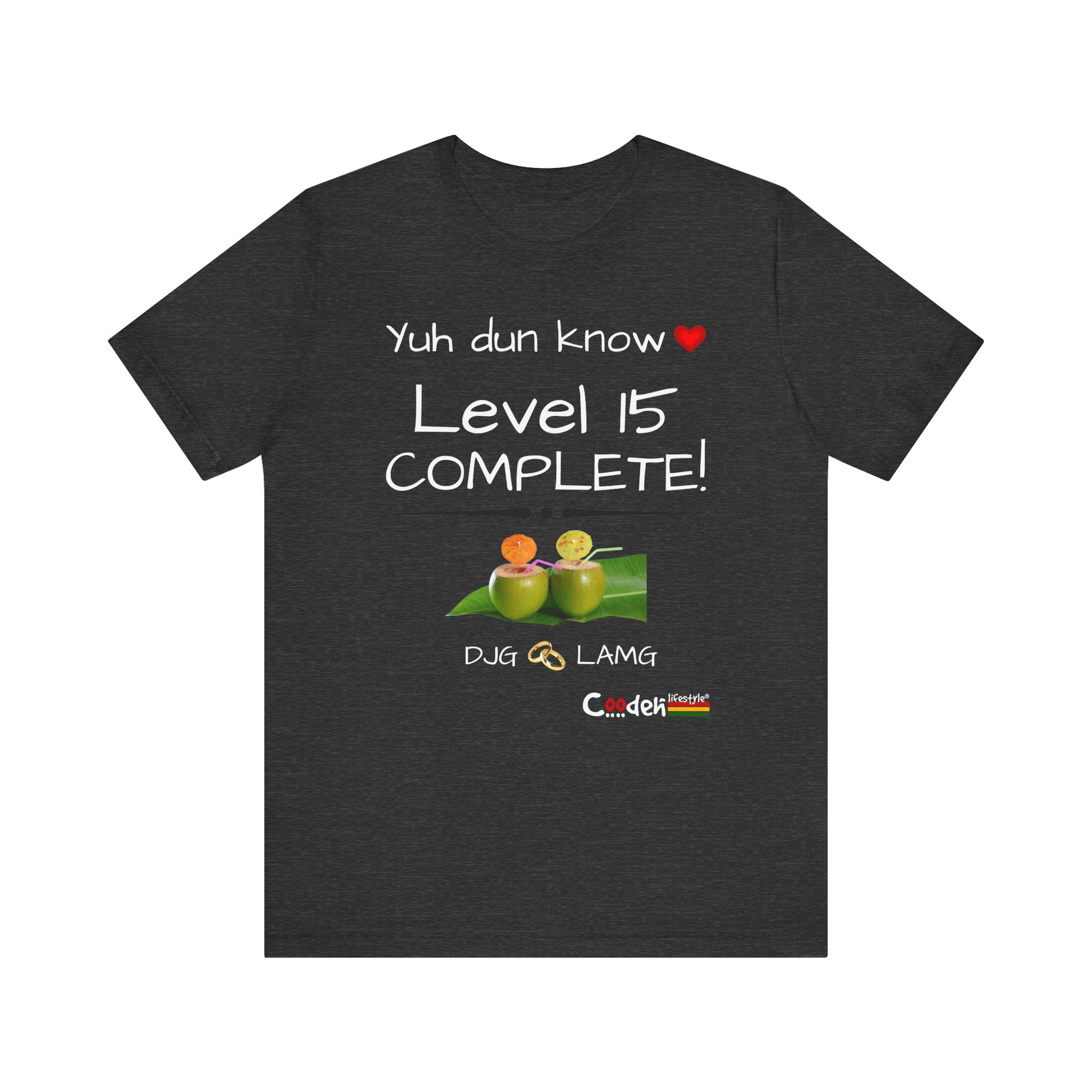 Custom His & Hers Jersey Short Sleeve Tee (Anniv)