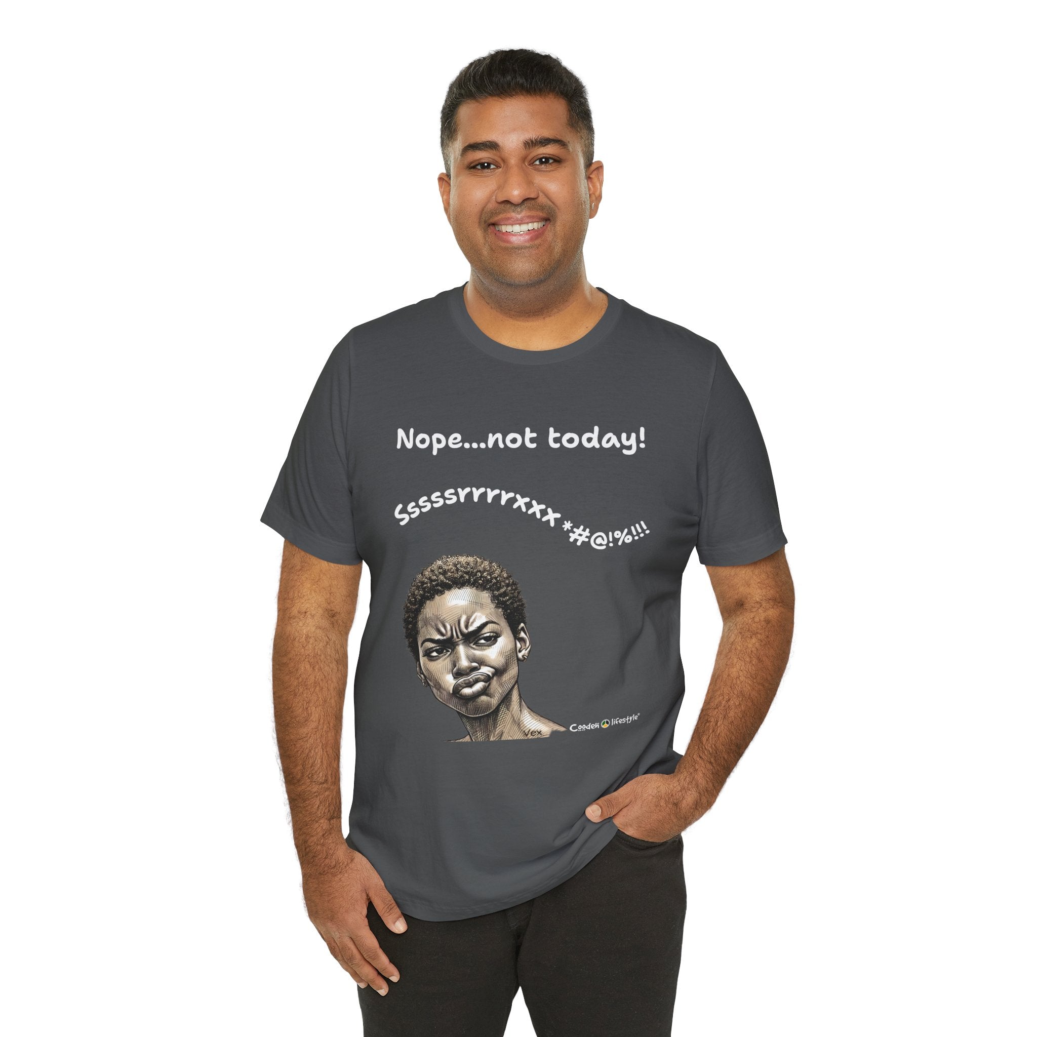 Unisex Jersey Short Sleeve Tee (Vex-Woman)