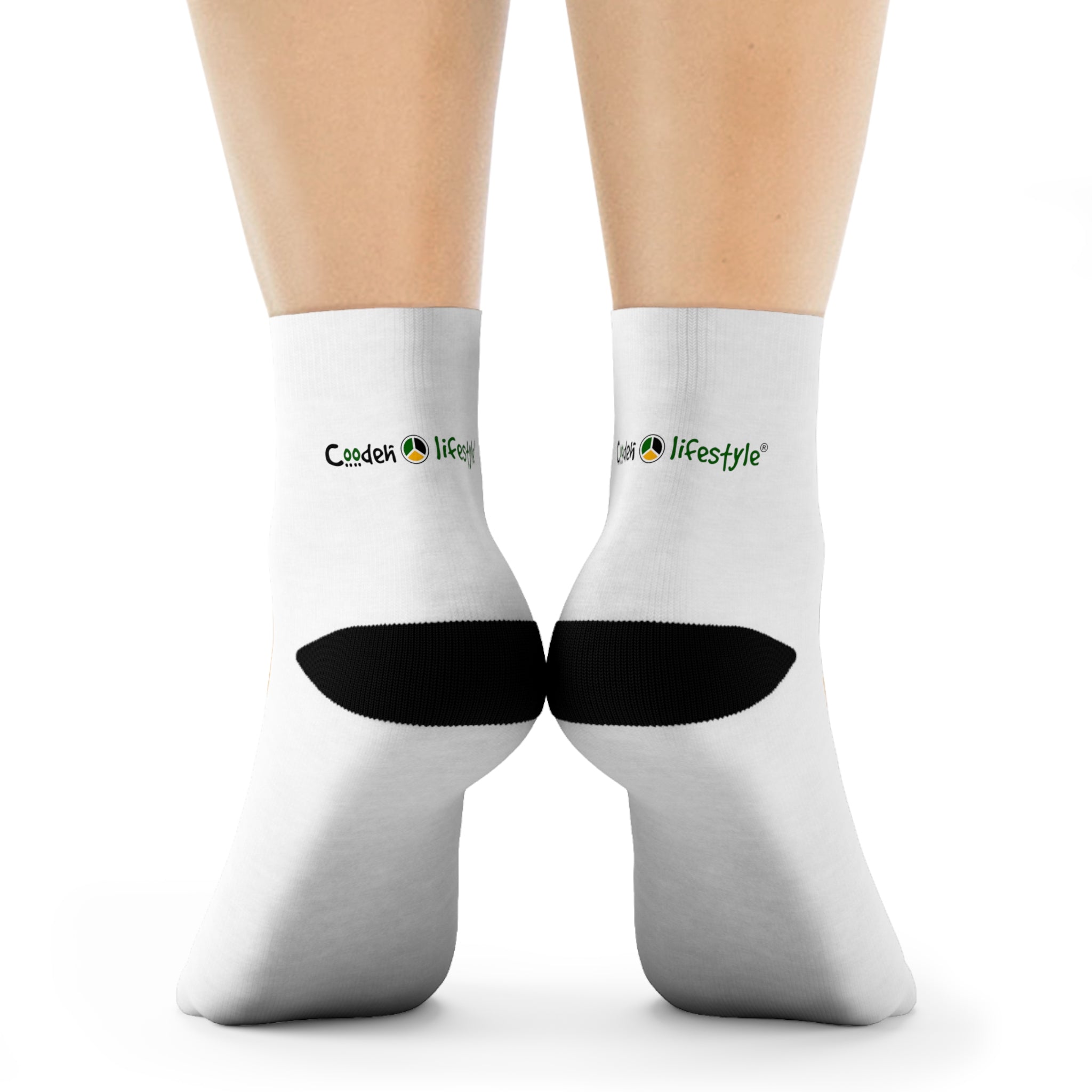 Coodeh Crew Socks (JACOL-WHT)