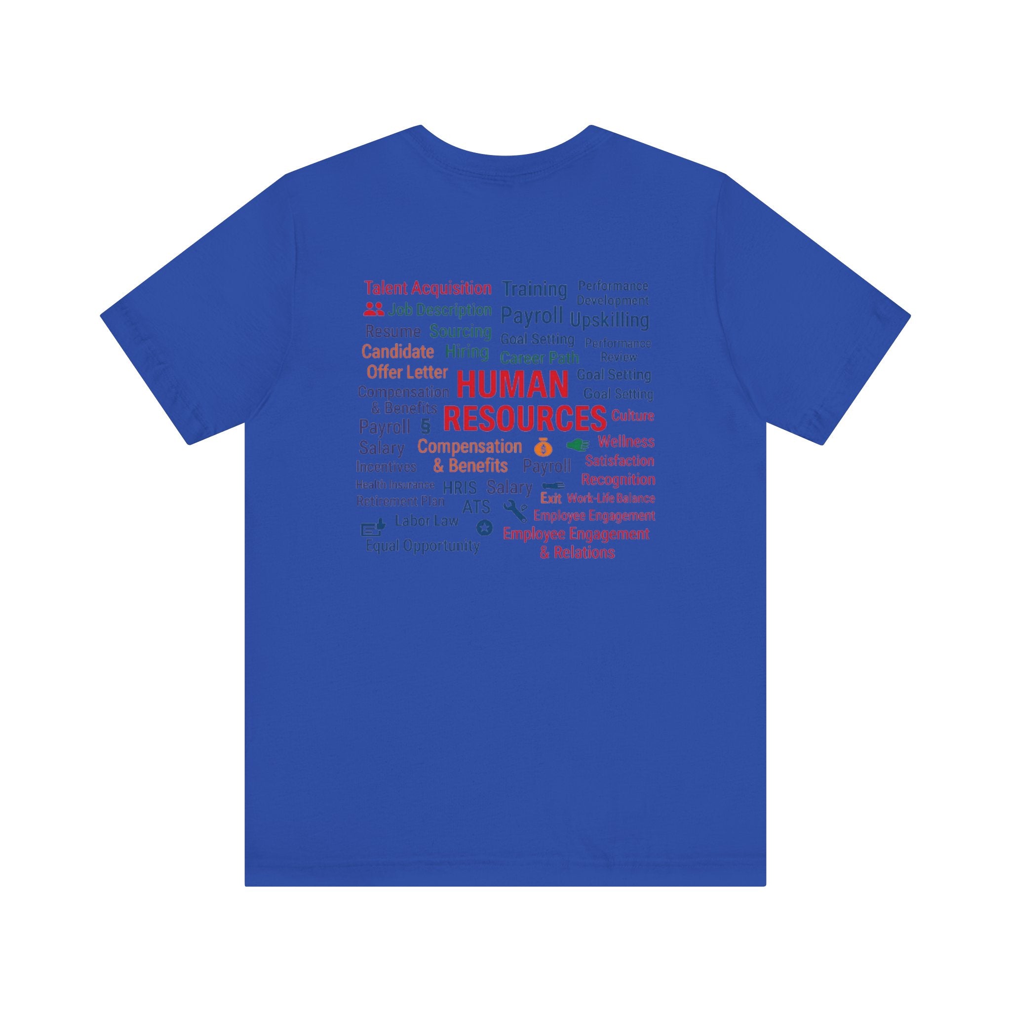 Short Sleeve Conversation Tee (#HireMe-Customizable)