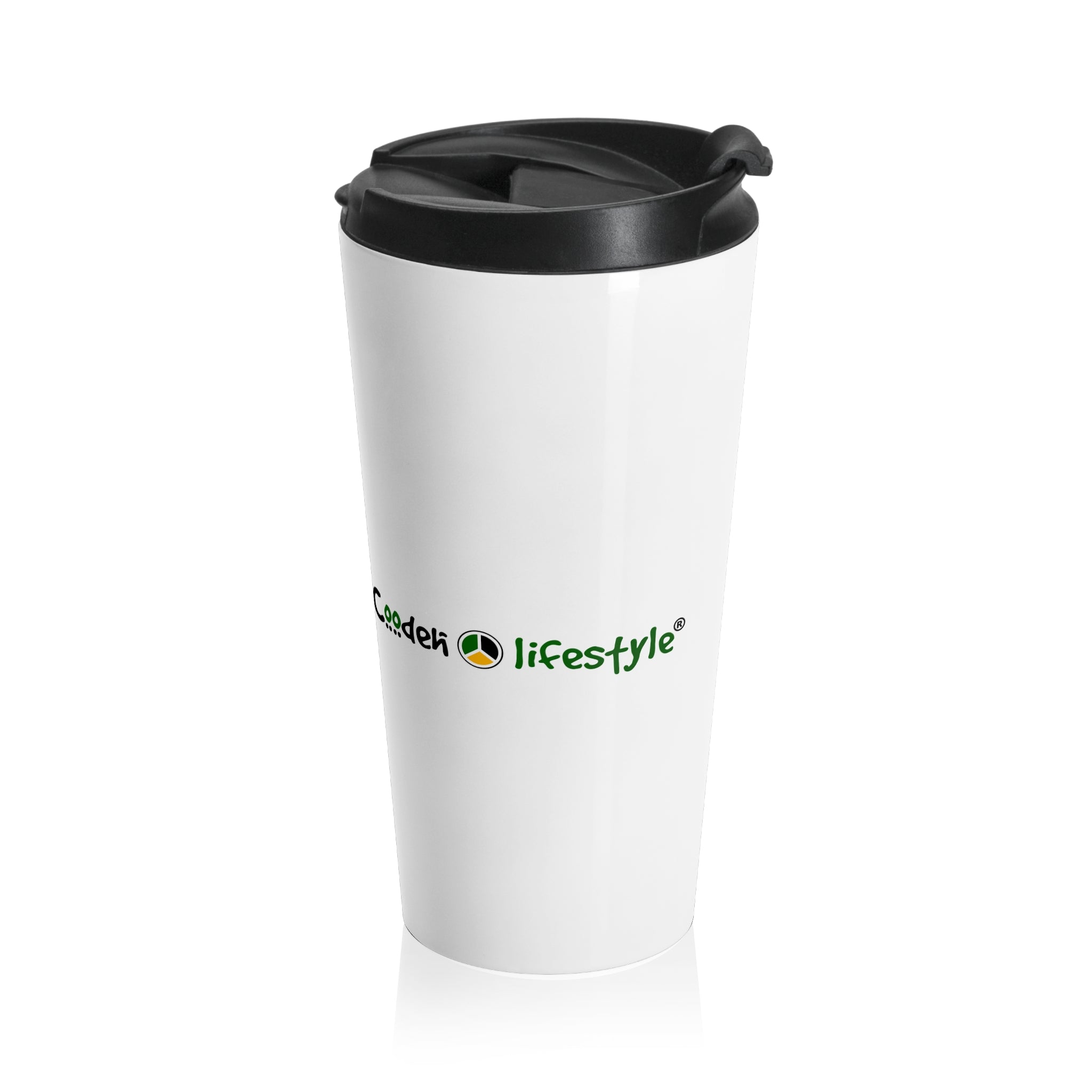 Coodeh Stainless Steel Travel Mug (YuhDunKnow-JAWHT)