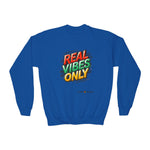 Load image into Gallery viewer, Youth Crewneck Sweatshirt (RealVibes)
