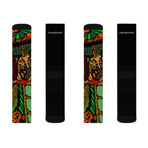 Coodeh Sublime Socks (ART1-BLK)