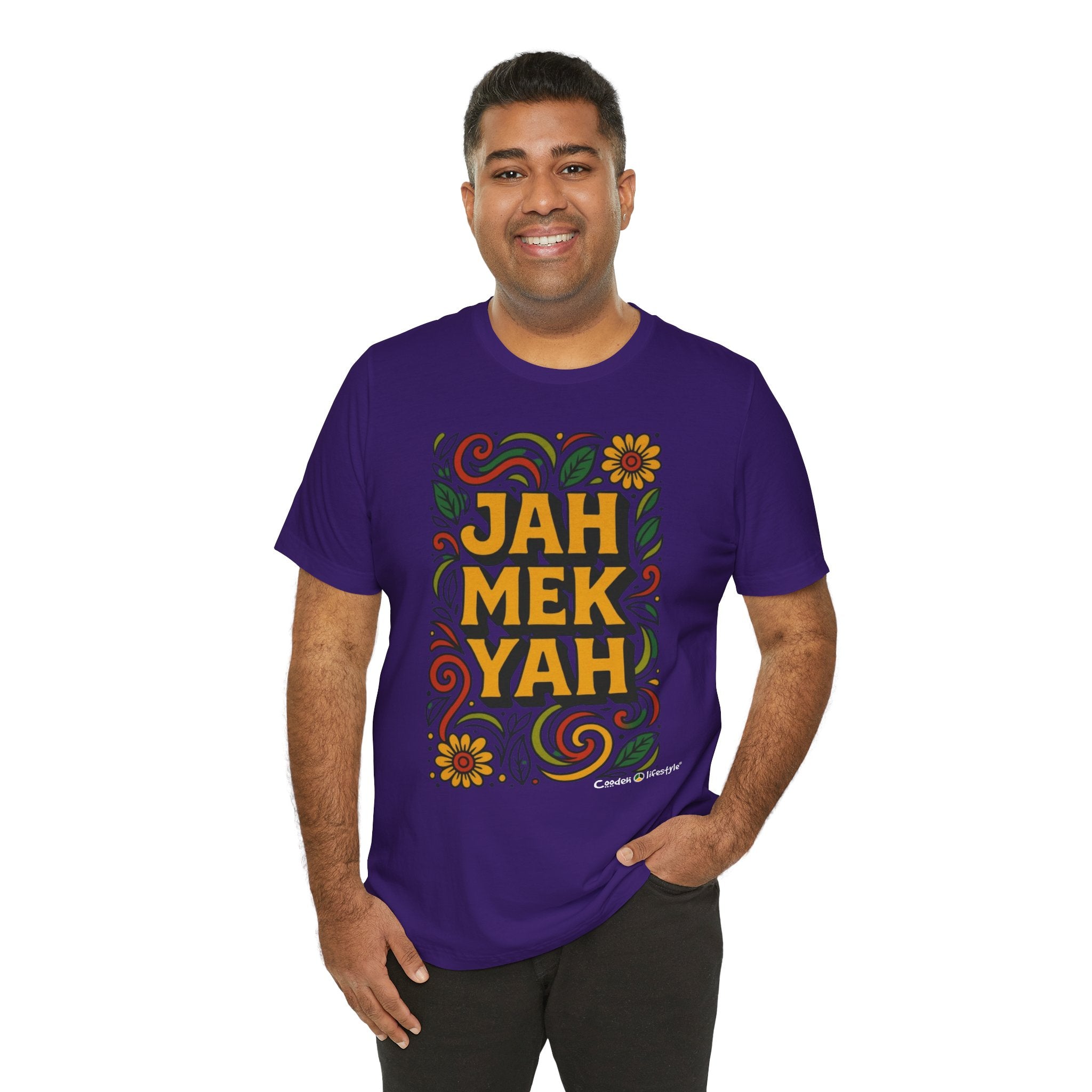 Unisex Jersey Short Sleeve Tee (Jah-Mek-Yah)