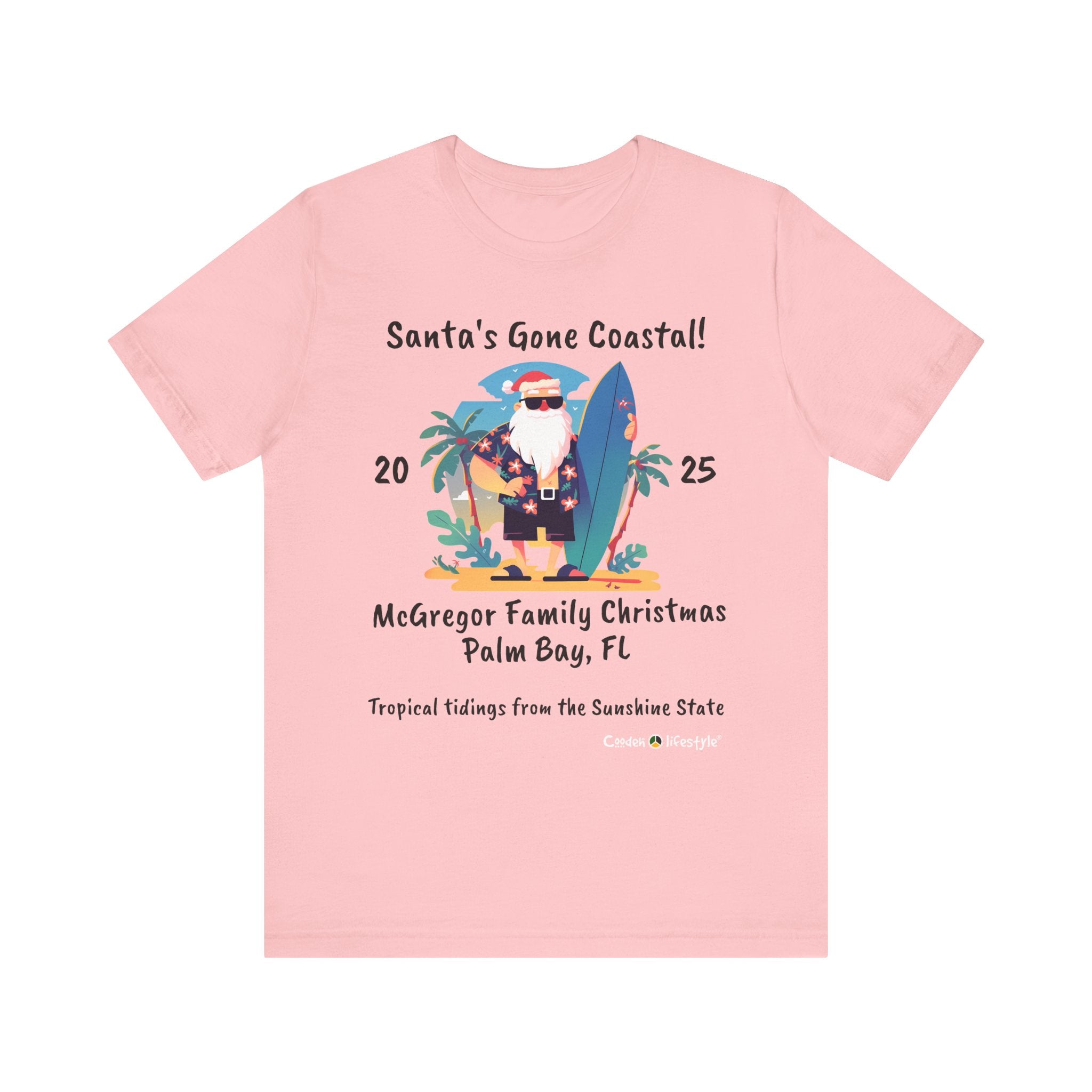 Unisex Jersey Short Sleeve Tee (Christmas-Santa)