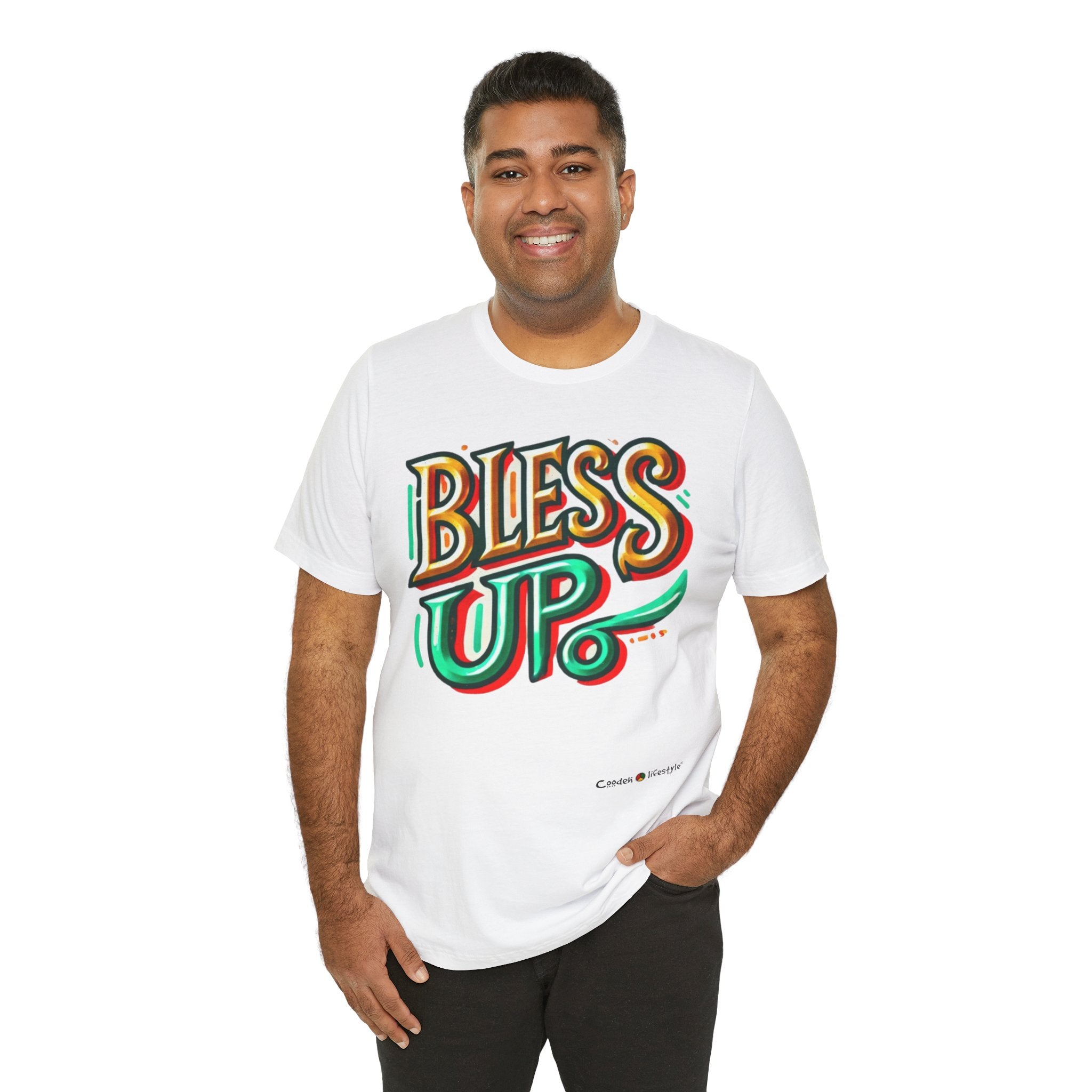 Unisex Jersey Short Sleeve Tee (Bless-Up)
