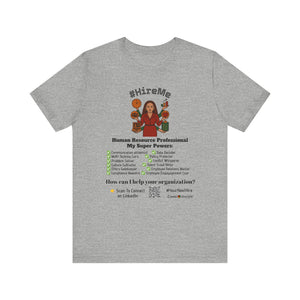 Short Sleeve Conversation Tee (#HireMe-W)