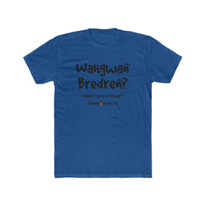 Men's Cotton Crew Tee (WahGwanBred)