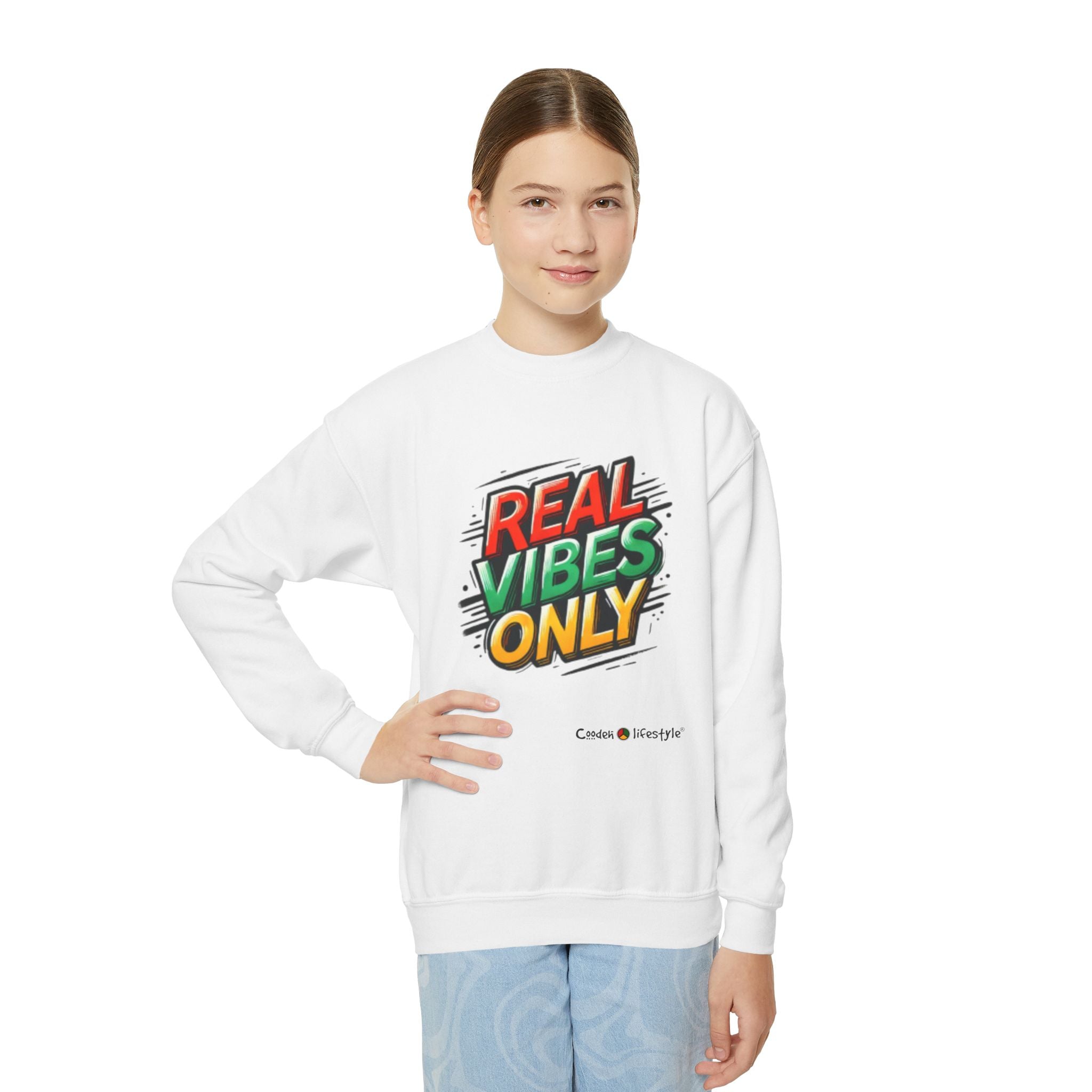 Youth Crewneck Sweatshirt (RealVibes)