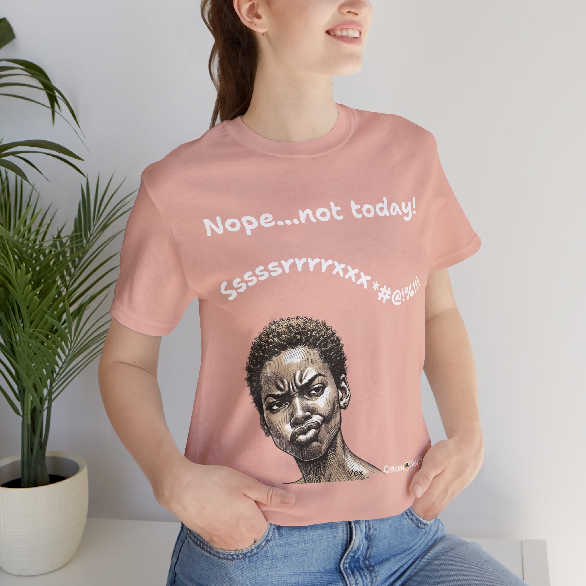 Unisex Jersey Short Sleeve Tee (Vex-Woman)