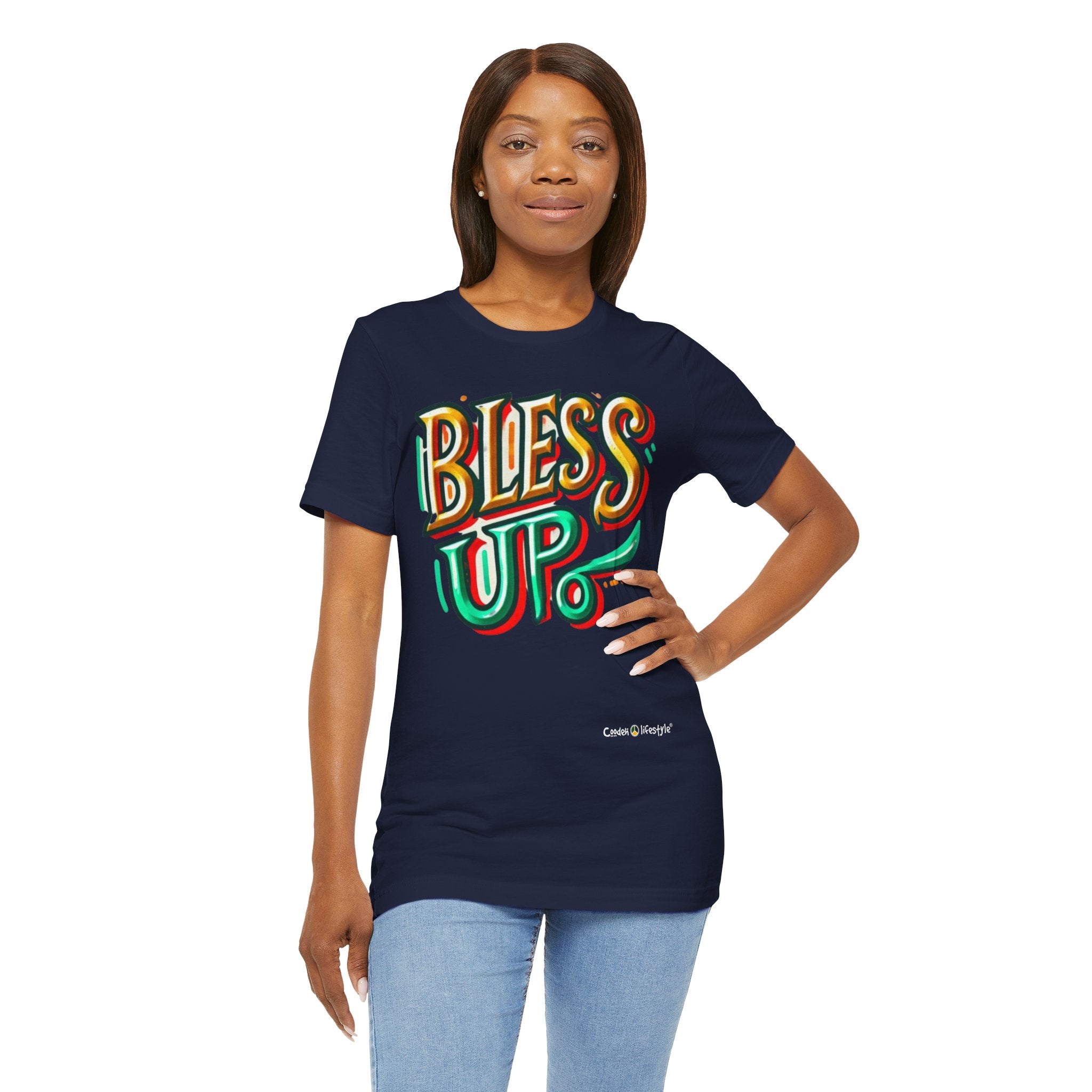 Unisex Jersey Short Sleeve Tee (Bless-Up)