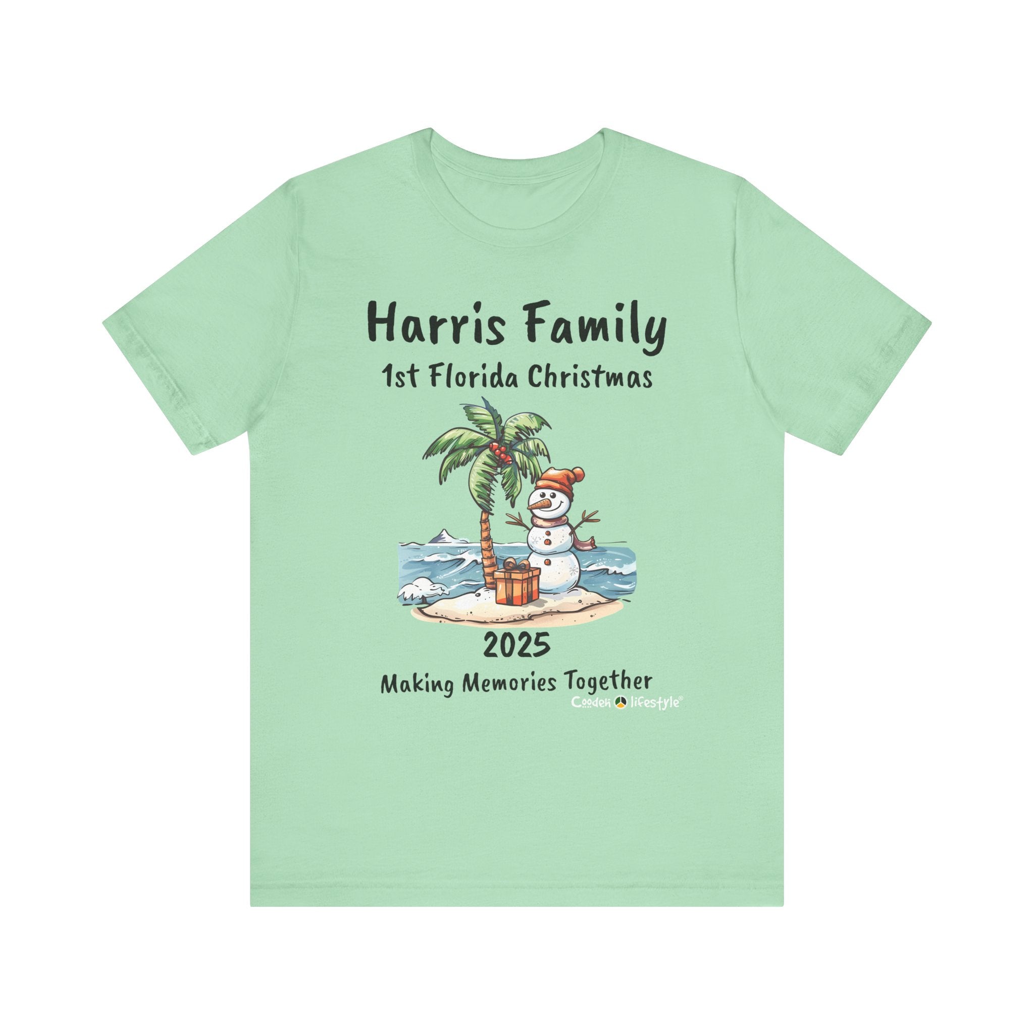 Unisex Jersey Short Sleeve Tee (Family Christmas)