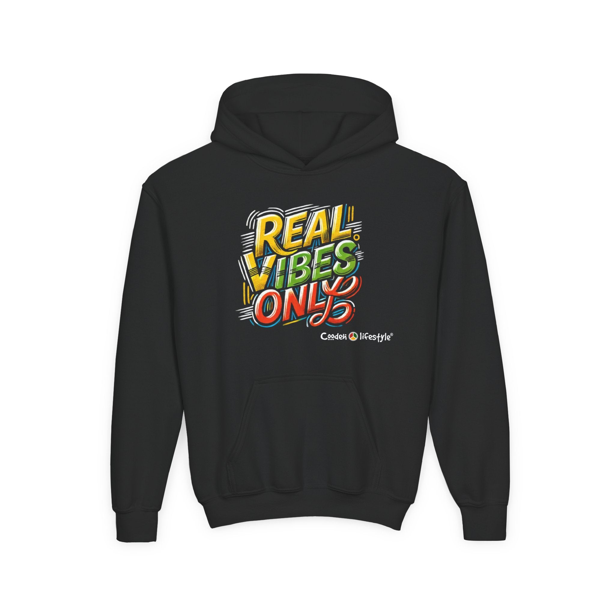 Youth Hooded Sweatshirt (Vibes)