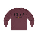 Load image into Gallery viewer, Ultra Cotton Long Sleeve Tee (CHO!)
