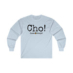 Load image into Gallery viewer, Ultra Cotton Long Sleeve Tee (CHO!)
