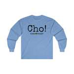 Load image into Gallery viewer, Ultra Cotton Long Sleeve Tee (CHO!)
