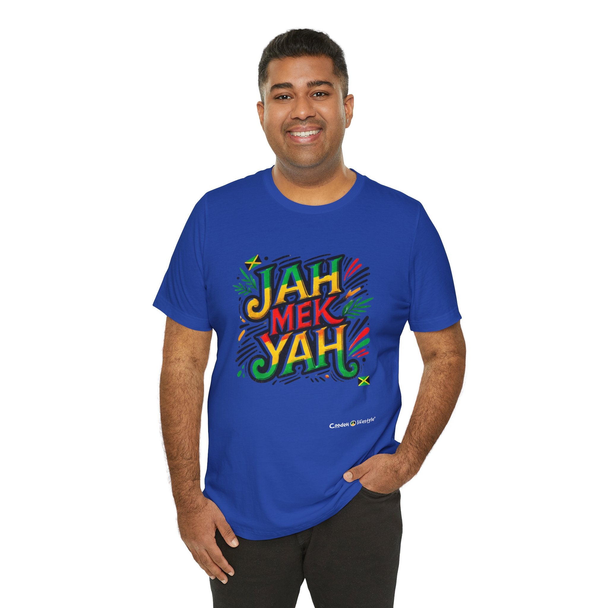 Unisex Jersey Short Sleeve Tee (Jah.Meh.Yah)