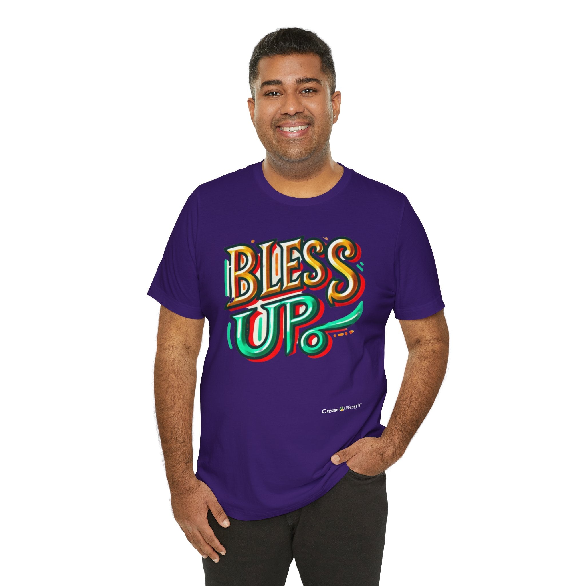 Unisex Jersey Short Sleeve Tee (Bless-Up)