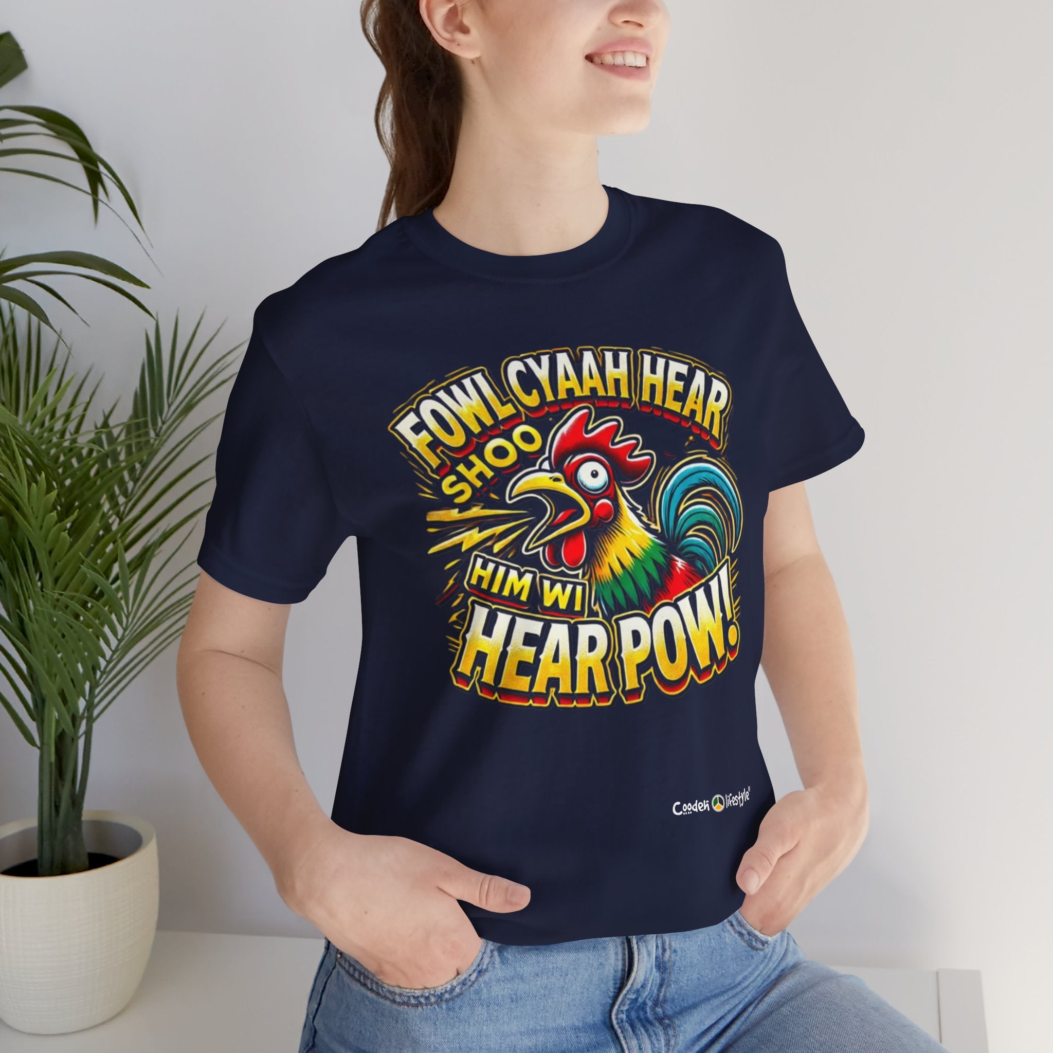 Unisex Jersey Short Sleeve Tee (Fowl-Pow)