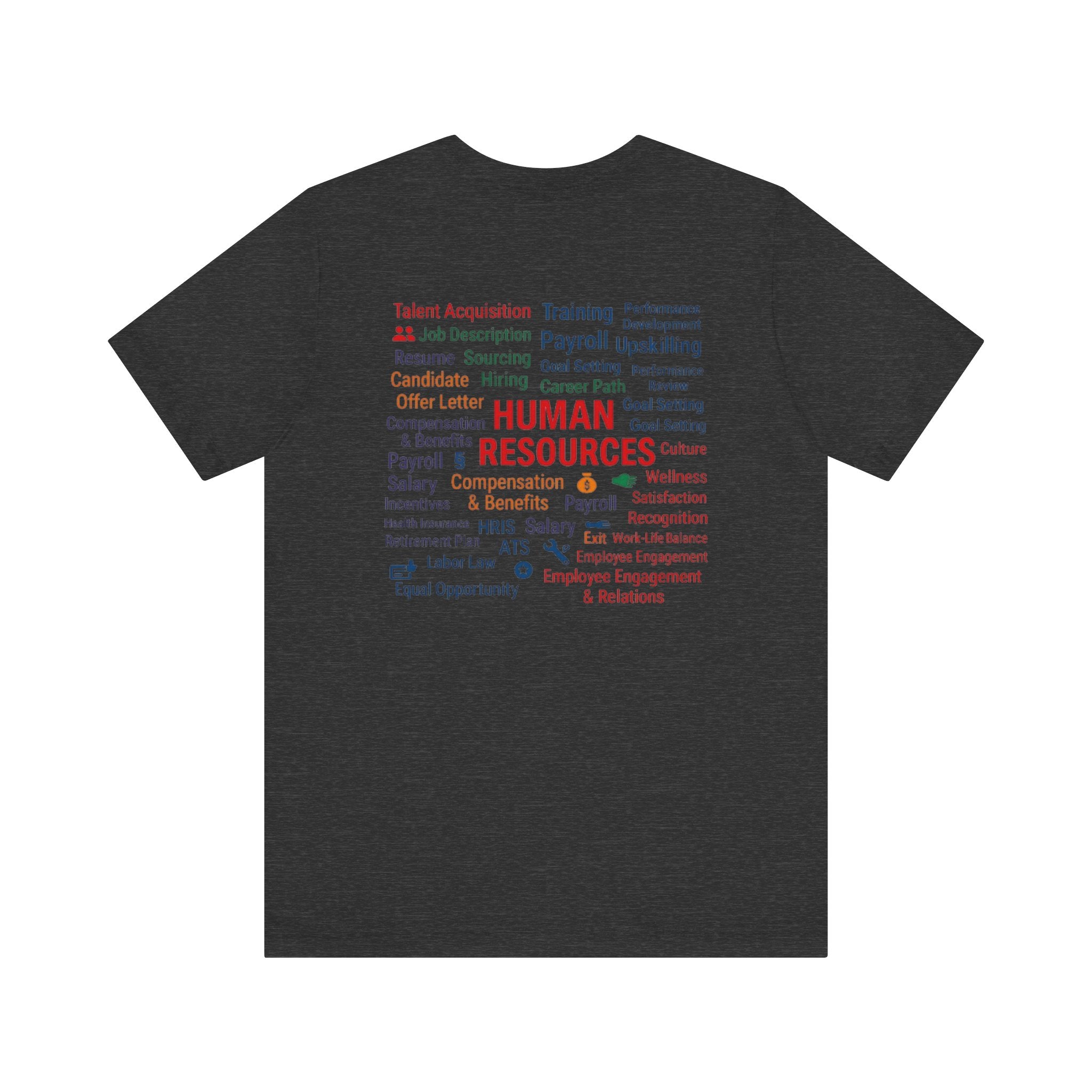 Short Sleeve Conversation Tee (#HireMe-Customizable)