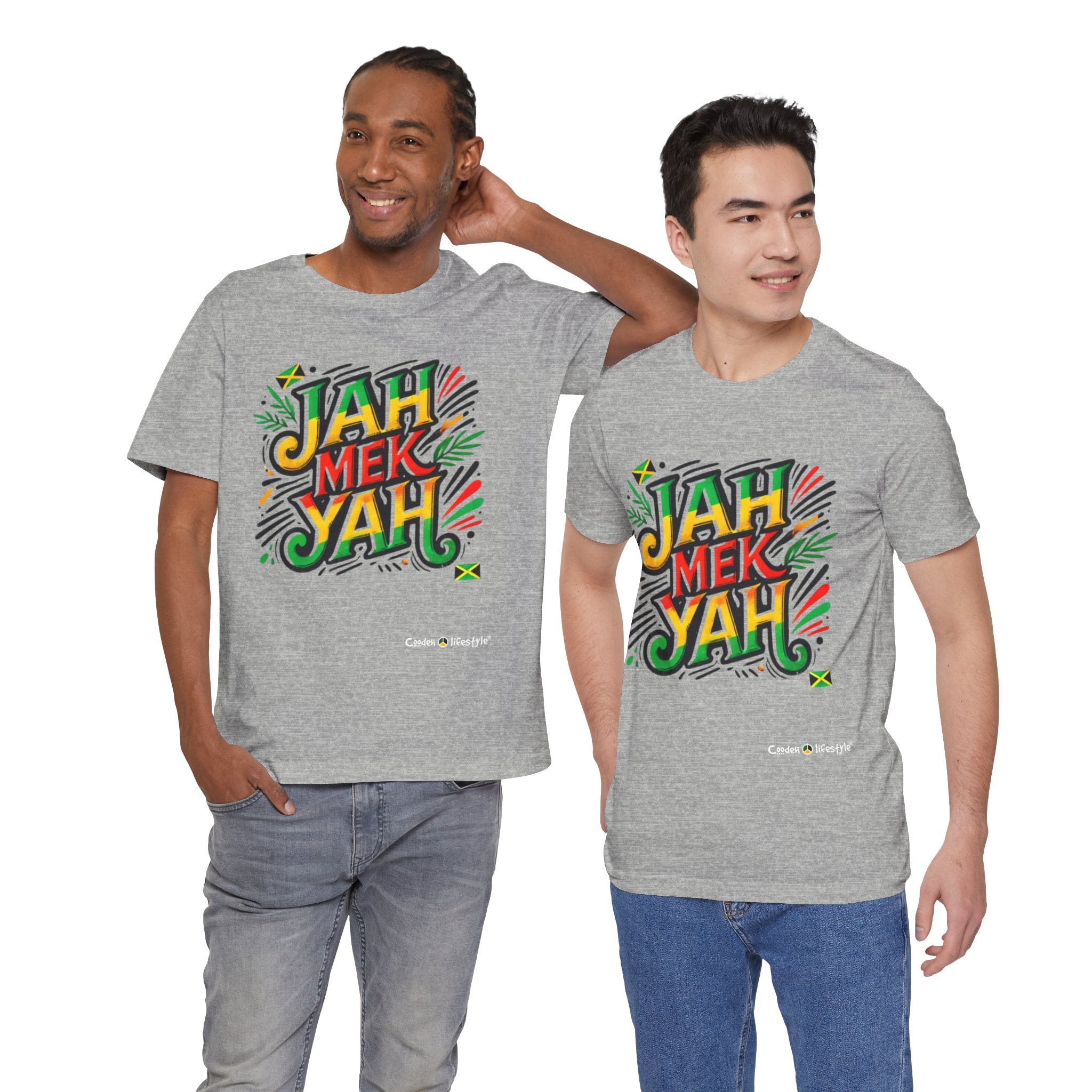Unisex Jersey Short Sleeve Tee (Jah.Mek.Yah)