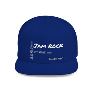 Flat Bill Snapback Hat (Jam-GPS)