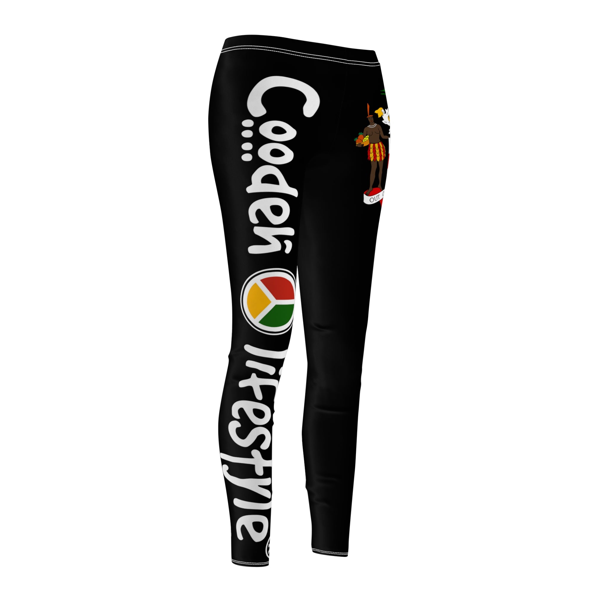 Women's Casual Leggings (JA-COA-BLK)
