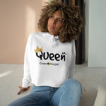 Load image into Gallery viewer, Crop Hoodie (QUEEN)
