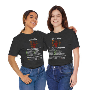 Short Sleeve Conversation Tee (#HireMe)