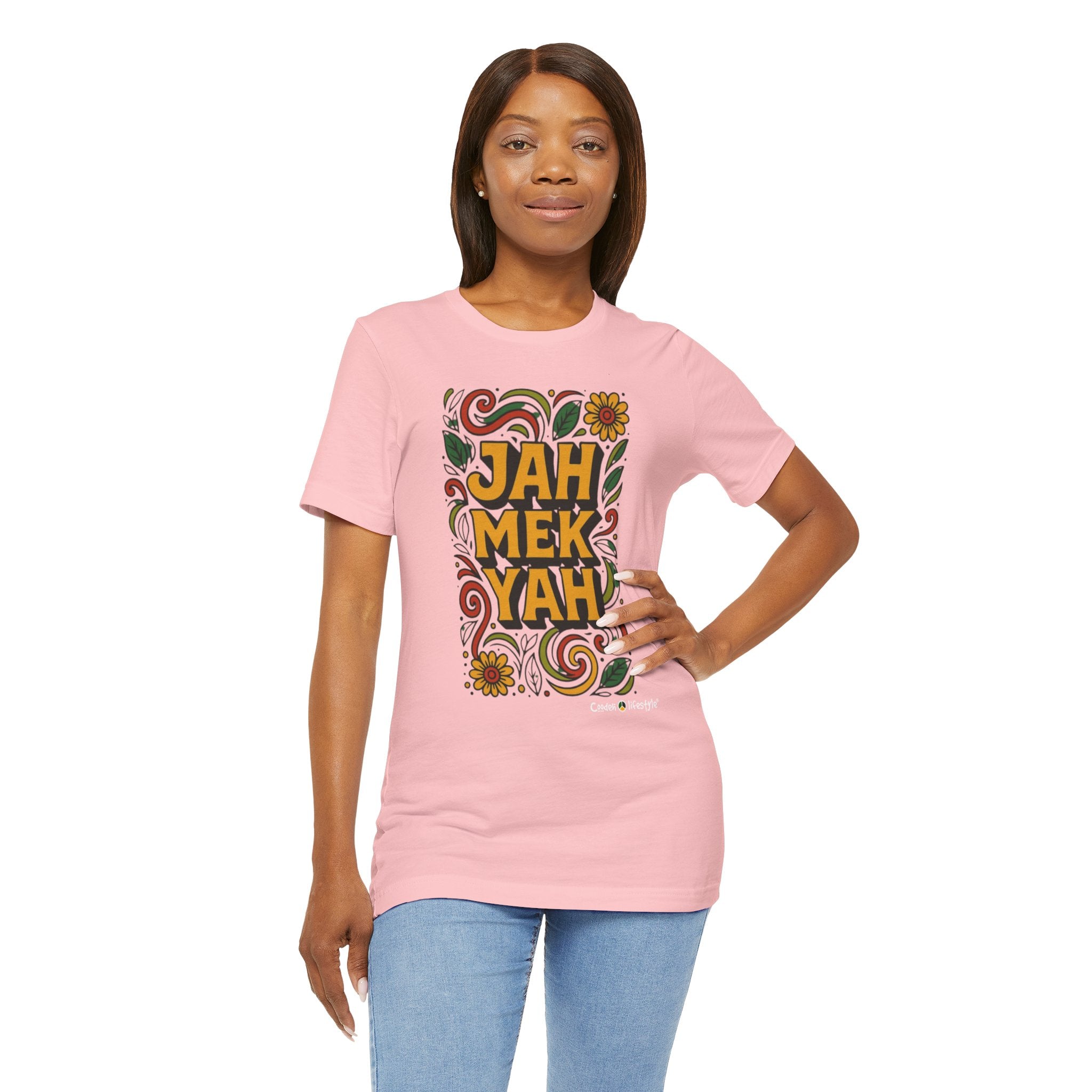 Unisex Jersey Short Sleeve Tee (Jah-Mek-Yah)