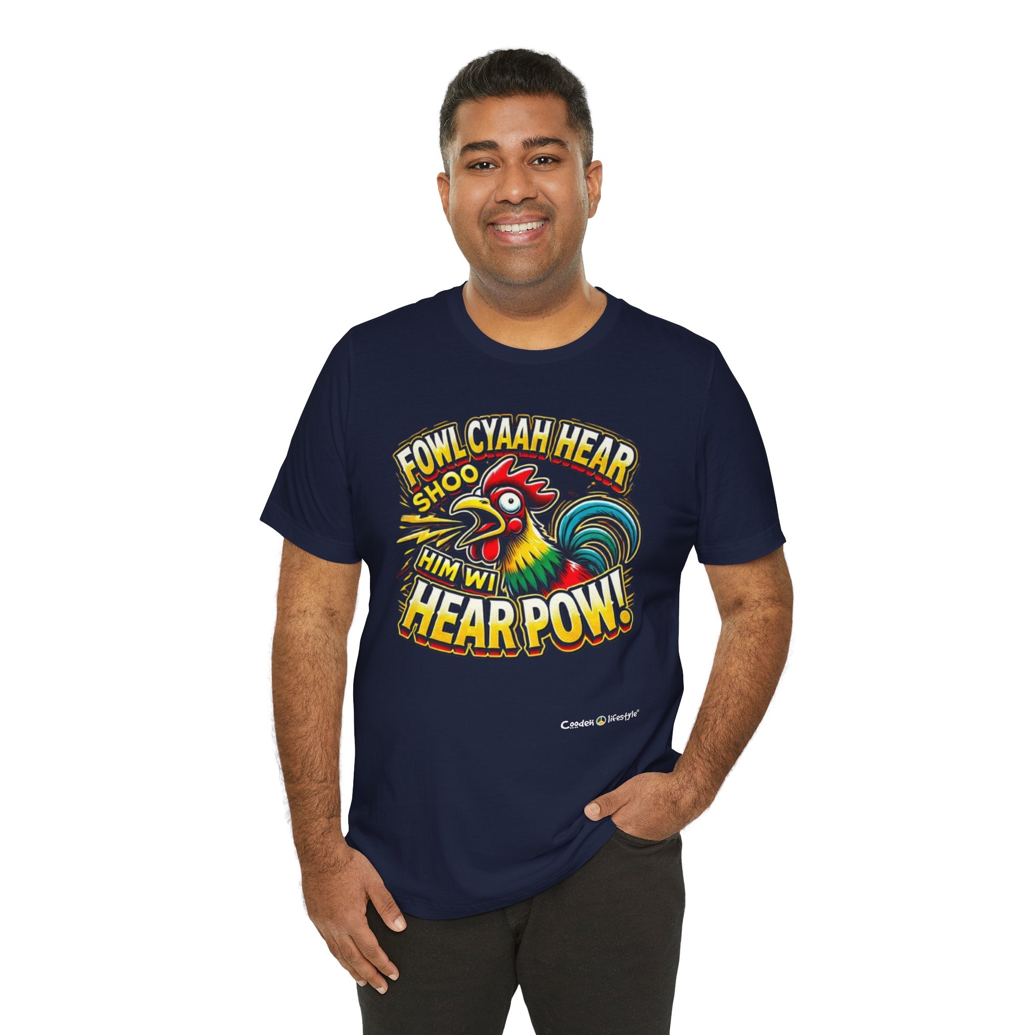 Unisex Jersey Short Sleeve Tee (Fowl-Pow)