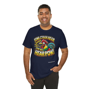 Unisex Jersey Short Sleeve Tee (Fowl-Pow)