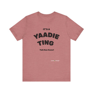 Unisex Jersey Short Sleeve Tee (YaadTing)