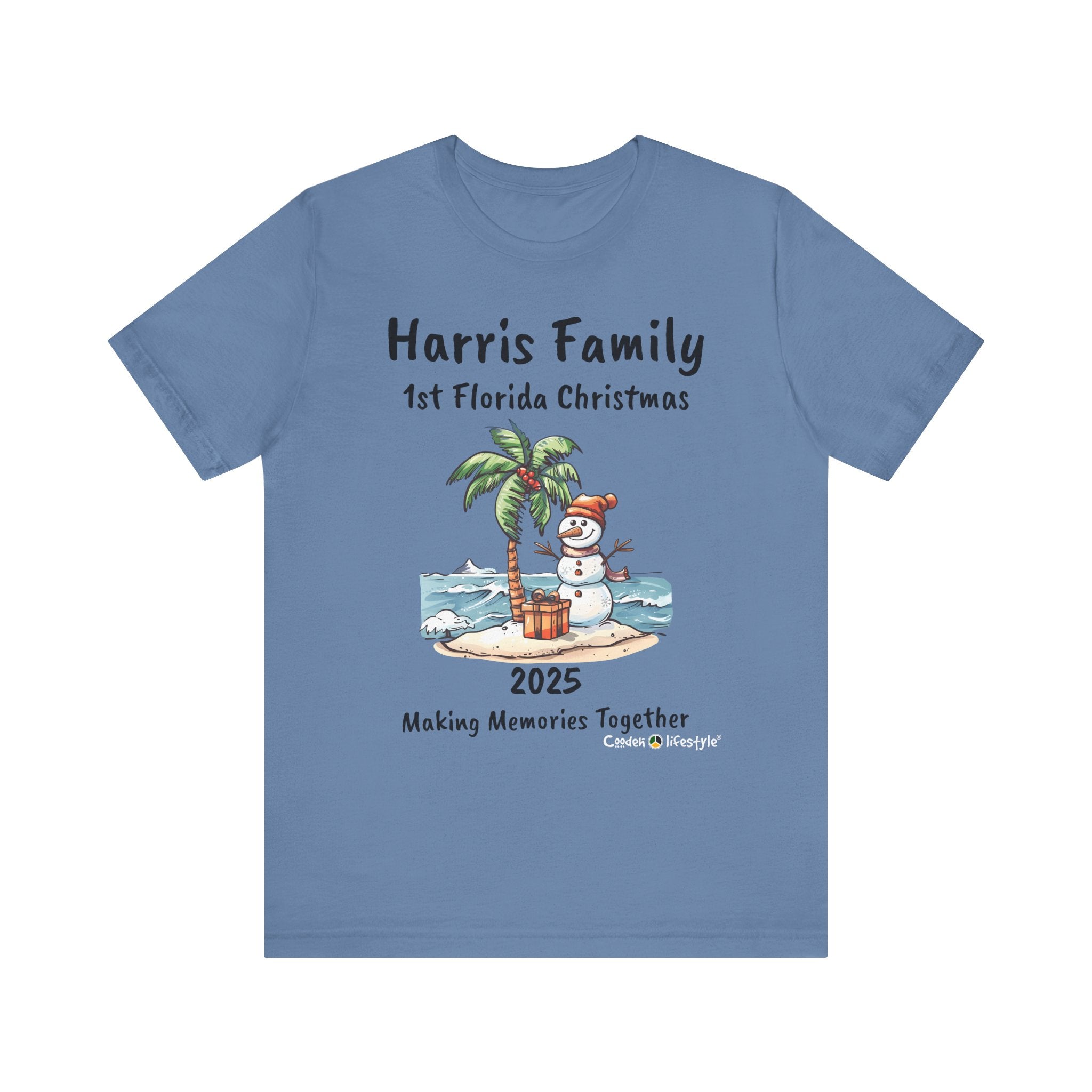 Unisex Jersey Short Sleeve Tee (Family Christmas)